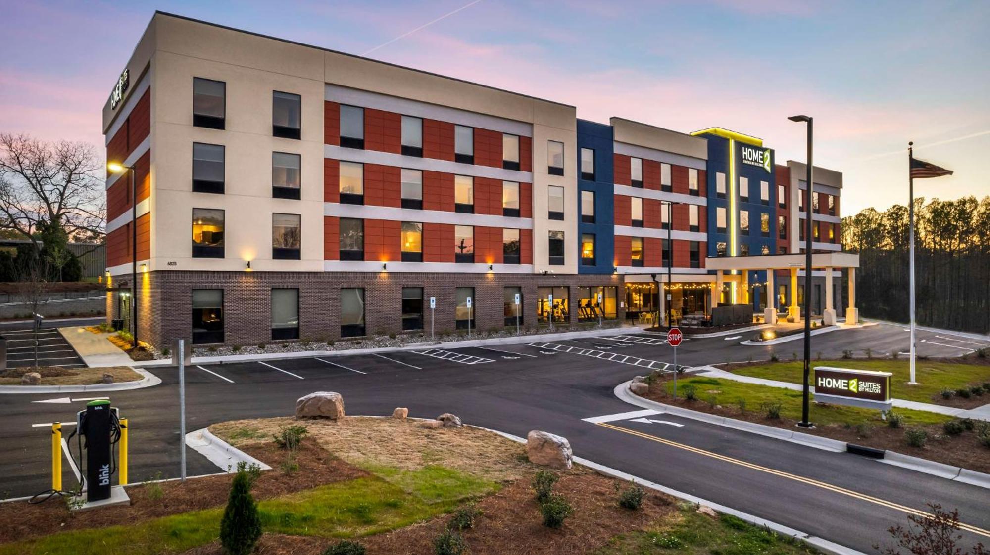 Home2 Suites By Hilton Raleigh West Lenovo Center Bagian luar foto