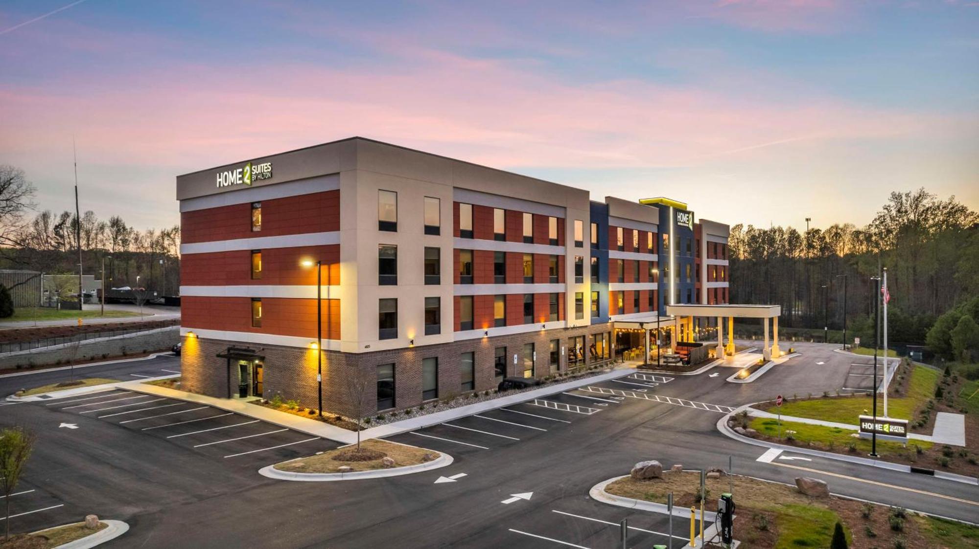 Home2 Suites By Hilton Raleigh West Lenovo Center Bagian luar foto