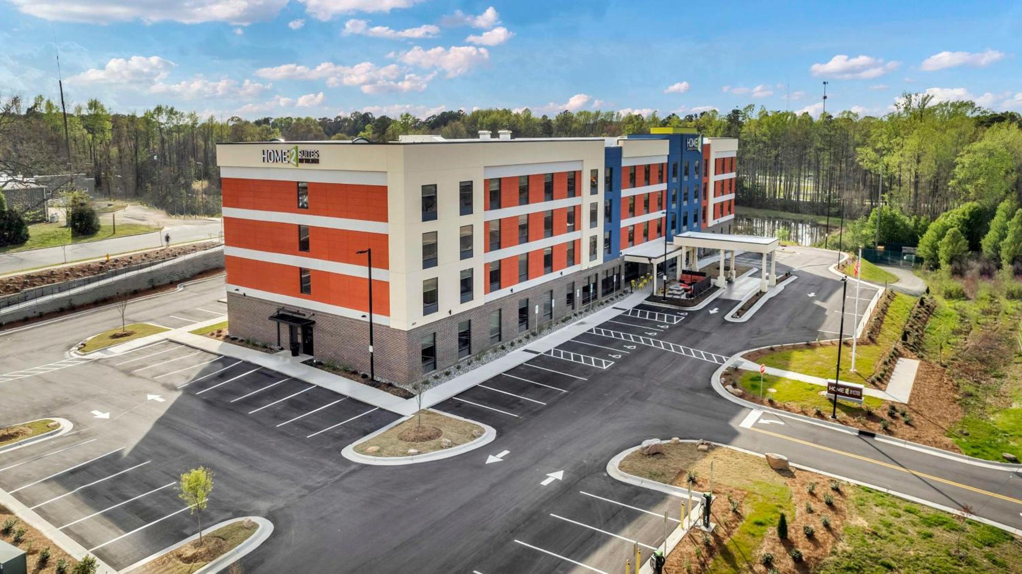 Home2 Suites By Hilton Raleigh West Lenovo Center Bagian luar foto
